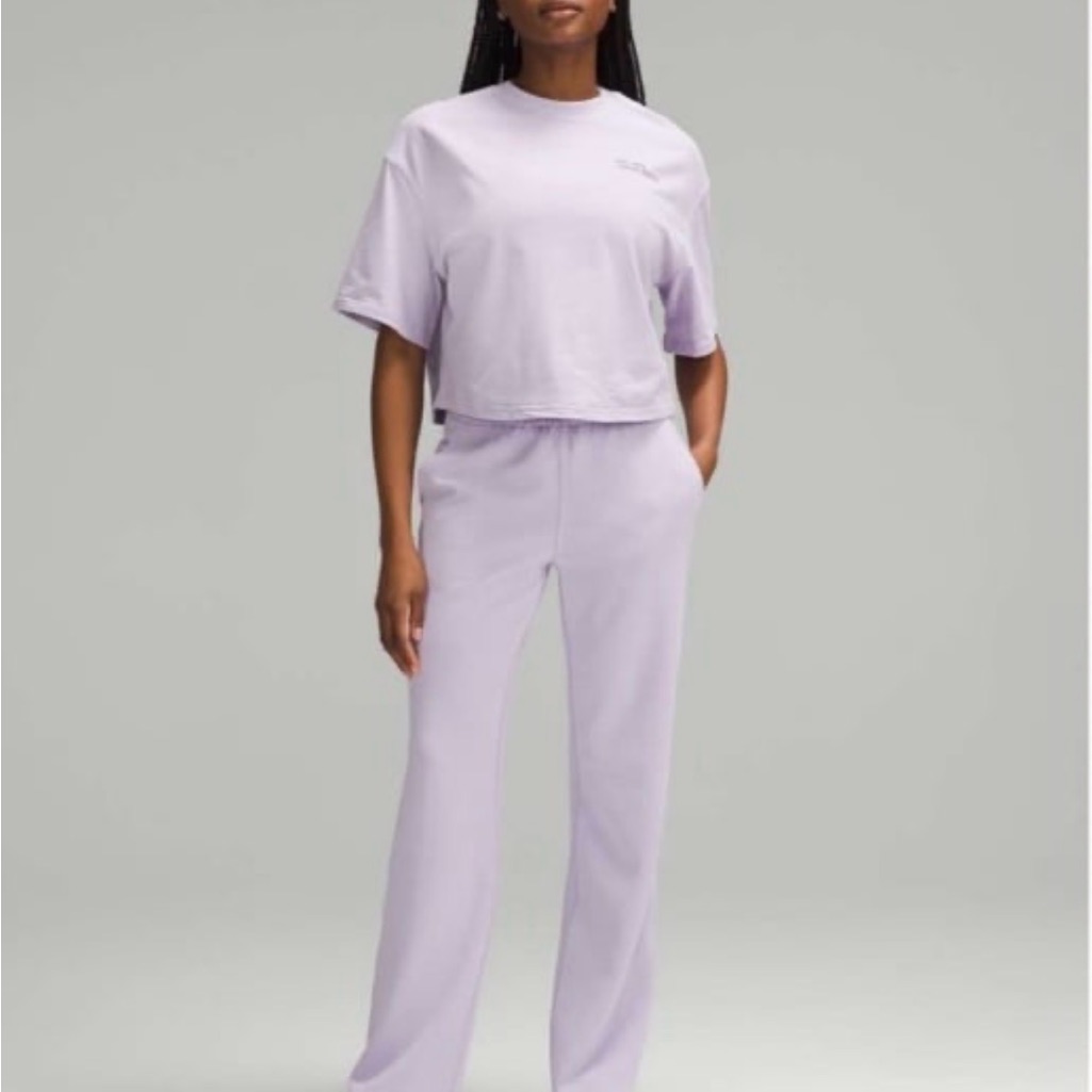 Lululemon Softstreme High-Rise Pant Regular Size 6 Lilac Ether - Like New